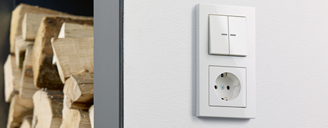 JUNG KNX Taster F 10 bei EGS in Wormstedt