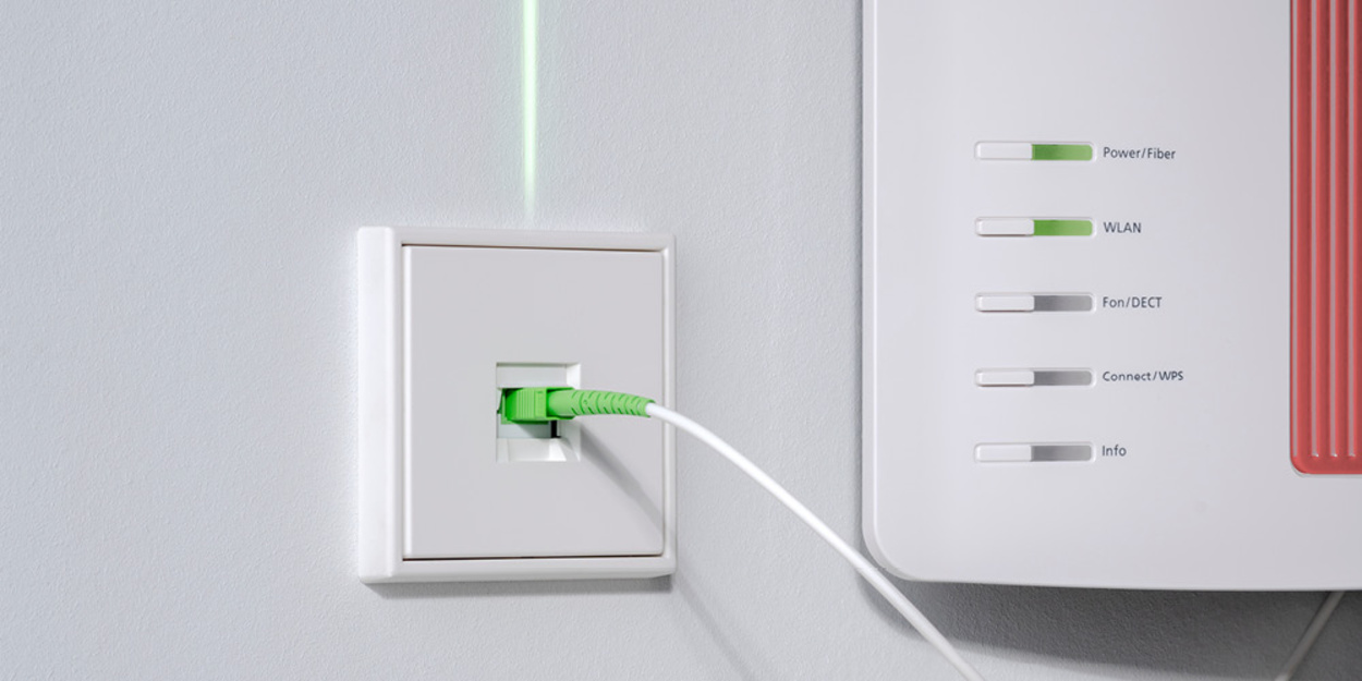 Die neuen Glasfaser-Anschlussdosen bei EGS - Elektro Gunter Steinhäuser in Wormstedt